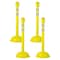 Mr. Chain Yellow Reflective Heavy Duty Stanchion (4-Pack) 99949-4 - alternate 1