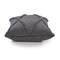 Homeroots Set of Two Dark Gray Diamond Cotton Throw Pillow With Fringe, 2PK 554568 - alternate 1