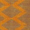 Homeroots 3' X 5' Orange And Blue Geometric Washable Indoor Outdoor Area Rug 598764 - alternate 3