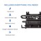 Duluth Forge Ventless Natural Gas Log Set - 18 in. Split Red Oak, 30,000 BTU, Remote Control DLS-N18R-1 DLS-L18R-1 - alternate 4