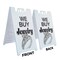 Signmission We Buy Jewelry, A-Frame & 2 Decals Installed, Heavy-Duty Plastic Frame SBHD-D-2436-We Buy Jewelry - alternate 3