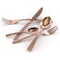 Megachef Baily 20 Piece Flatware Utensil Set, Stainless Steel Service for 4 in Rose Gold MCFW-BAILY-ROSEGOLD - alternate 3