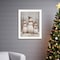 Homeroots Snowman Trio White Framed Wall Art 572083 - alternate 2