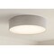 Afx Ashland LED Flush Mount - 12in Dia. - Grey Linen ALDF12LAJUDGY - alternate 2