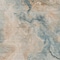 Homeroots 5' X 8' Teal Blue Coral And Ivory Abstract Washable Indoor Outdoor Area Rug 617585 - alternate 2