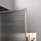 Anzzi Welle 74x34in Framed Fixed Shower Screen Door, Brushed Nickel with 5/16in 8mm Tempered Fluted Glass SD-AZ22-01BN-FL - alternate 3