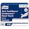 Tork Multifold Paper Towel Sheets, 1 Ply, 410 Sheets, White, 12 PK 105065 - alternate 1