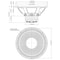 18 Sound 15-in diameter neodymium coaxial transducer designed for use in compact reflex enclosures and stage 15NCX1000-8 - alternate 3