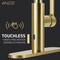 Anzzi Touchless PullDown Faucet with Fan Sprayer, Brushed Gold KF-AZ303BG - alternate 2