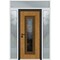 Vdomdoors Steel Door Ballucio 6644 Natural Oak 2 Side and Top Exterior Window Sidelite Entry Door Painted W12 BALLUCIO6644EXD-OAKW-W12+36+12xH80+16-RH-I - alternate 1