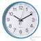 Clockswise Blue 8-In Analog Clock - Silent, Non-Ticking for Wall, Office Desk, Table and Shelf - QI004744.BL.8 - alternate 1
