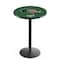 Holland Bar Stool Co 36" Blk Wrinkle UAB Pub Table, 36" dia. Top L214B3636AlaBir - alternate 1