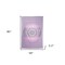Homeroots 80" X 56" Purple And White Mandala Cotton Hanging Tapestry 397185 - alternate 2