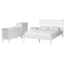 Baxton Studio Denita Bedroom Set with Chest, White, Full 271-14734-14743-14741-14739-ZORO - alternate 1
