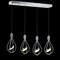 Jonathan Y Orion 29" Adjustable Modern Integrated 4-Light Linear LED Metal Pendant, Chrome JYL7034A - alternate 3