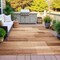 Homeroots 5' X 8' Rust And Ivory Striped Washable Indoor Outdoor Area Rug 630994 - alternate 3
