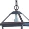 Homeroots Antique Bronze Glass Hanging Lantern Light 398017 - alternate 3