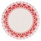Martha Stewart 12 Piece Round Bamboo Fiber Dinnerware Set in Red 136005.12 - alternate 2