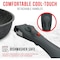 Bakken-Swiss Bakken 15-Piece Non-Stick Cookware Set with Detachable Handles, Stackable, Oven and Dishwasher Safe BKCWSTK15DKG - alternate 4