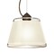 Besa Lighting Pica 9 Cord Pendant, White Sand, Bronze Finish, 1x75W Incandescent 1KX-PIC9WH-BR - alternate 1