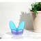 Homeroots 3" Blue and Purple Crystal Butterfly Figurine Tabletop Sculpture 554013 - alternate 2