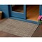 Homeroots 3' X 5' Taupe Brown And Ivory Striped Washable Indoor Outdoor Area Rug 597439 - alternate 1