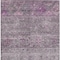 Homeroots 8' X 10' Purple And Gray Floral Washable Indoor Outdoor Area Rug 606209 - alternate 2