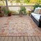 Homeroots 10' X 14' Pink And Ivory Patchwork Washable Indoor Outdoor Area Rug 631436 - alternate 2