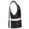Dome75 Hi-Vis Safety Vest SM/MD Class Non-ANSI/Enhanced Visibility , Zipper 2 Pockets, 1 Mic Tab DV1281 - alternate 3