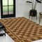 Jonathan Y Peater Classic Casual Commercial Natural Coir Natural/Red 5 ft. x 8 ft. Indoor/Outdoor Area Rug NRF109A-5 - alternate 2