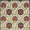 Homeroots 4' X 6' Navy Blue Beige Green Blue And Red Floral Indoor Outdoor Area Rug 546776 - alternate 2