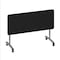 Correll Rectangle Premium Sit To Stand HPL Flip Top Table, 60 in W, 28 in to 38 in H, Particleboard Top FTS3060-07-14-09 - alternate 3
