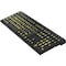 Logickeyboards XLPRINT NERO PC YLW ON BLK US LKBU-LPYB-BJPU-US - alternate 2