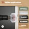 Monopro Bi-Metal Hole Saw for Recessed Lights 6-1/4 with Silicone Dust Bowl HS-100 - alternate 2