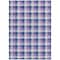 Homeroots 3' X 5' Navy Blue Purple And Beige Plaid Washable Indoor Outdoor Area Rug 601410 - alternate 4