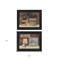 Homeroots Set Of Two Hot Bath or Clean Towels Black Framed Print Bathroom Wall Art, 2PK 405977 - alternate 2