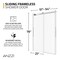Anzzi Stellar 51 to 54 in. x 76 in. Sliding Frameless Shower Door in Polished Chrome with Tempered Glass SD-FRLS05903CH - alternate 3