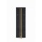 Homeroots 77" Black And Gold Stainless Steel Four Tier Etagere Bookcase 372195 - alternate 2