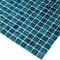 Apollo Tile Celestial 12inx12in Glossy Skobeloff Green Glass Mosaic Wall and Floor Tile 20 sqft/case, 20PK APLST88GN421A - alternate 4