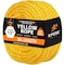 Xpose Safety 1/2in x 50 ft Twisted Polypropylene Rope, Yellow YPR12-50-X - alternate 1