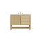 James Martin Vanities Marigot 48" Single Vanity, Sunwashed Oak, w/ 3 CM Siberian Silestone Top D404-V48-SWO-3SFR - alternate 1