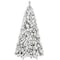 Homeroots 5' Full Flocked Pine Christmas Tree 713057 - alternate 1