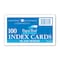 Roaring Spring Case of Blank Index Cards 3"x5", 100 per pack, Unruled, Blank on Both Front and Back Sides 74814cs - alternate 2