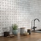 Apollo Tile 12x12 Bianco Carrara, Eastern Beige Marble Polished Floor and Wall Mosaic Tile 5 sqft/case, 5PK APLKB88B03A - alternate 2