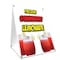 Signmission Frozen Strawberry Lemonade, 36 Inch x 24 Inch A-frame Yard Sign, Plastic Sign SBC-2436-Frozen Strawberry Lemonade - alternate 1