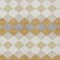 Homeroots 3' X 5' Gold Copper And Ivory Geometric Washable Indoor Outdoor Area Rug 597896 - alternate 2