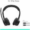 Logitech ZONE 300 WIRELESS HEADSET - BLACK 981-001406 - alternate 1