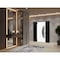 Vdomdoors Front Exterior Prehung Steel Door Ronex1077 Teak 2 Sidelight Exterior Windows Sidelites Entry Metal RONEX1077EXD-OAK-W14+36+14 X H80-RH-I - alternate 2