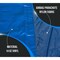 Mytee Products Blue Airbag/Parachute Ultra Light Lumber Tarp 16 ft x 27 ft (4 ft Drop) - 14 Oz Vinyl LT4FT-AB-BLUE - alternate 4