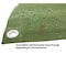 Mytee Products Mytee Products 20ft x 40ft Green Canvas Tarp 12oz Heavy Duty Water Resistant CT20-40-G - alternate 3